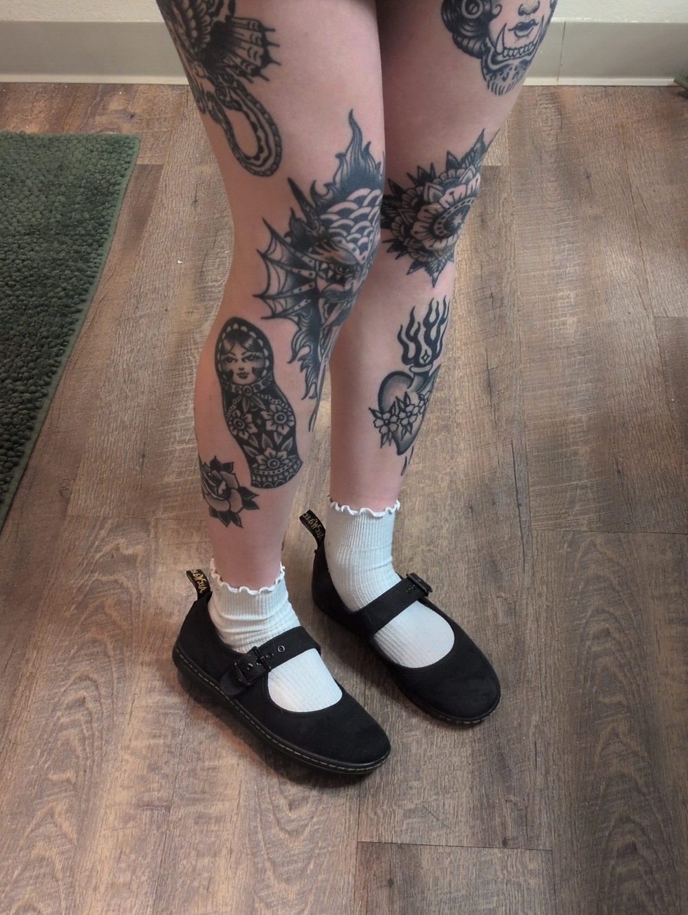 Dr. Martens Black Carnaby Mary Janes